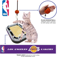 Los Angeles Lakers Basketball Cat Scratcher Toy
