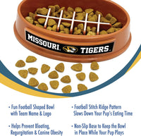 MO Tigers Football Slow Feeder Bowl