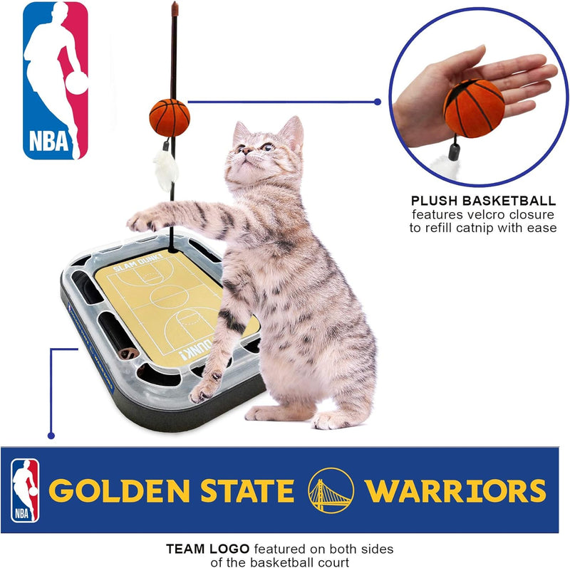 Golden State Warriors Basketball Cat Scratcher Toy