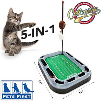 MS State Bulldogs Football Cat Scratcher Toy
