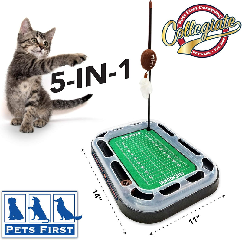 MS State Bulldogs Football Cat Scratcher Toy
