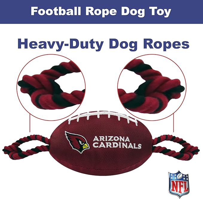 AZ Cardinals Football Rope Toy