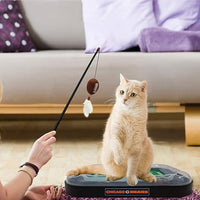 Chicago Bears Football Cat Scratcher Toy