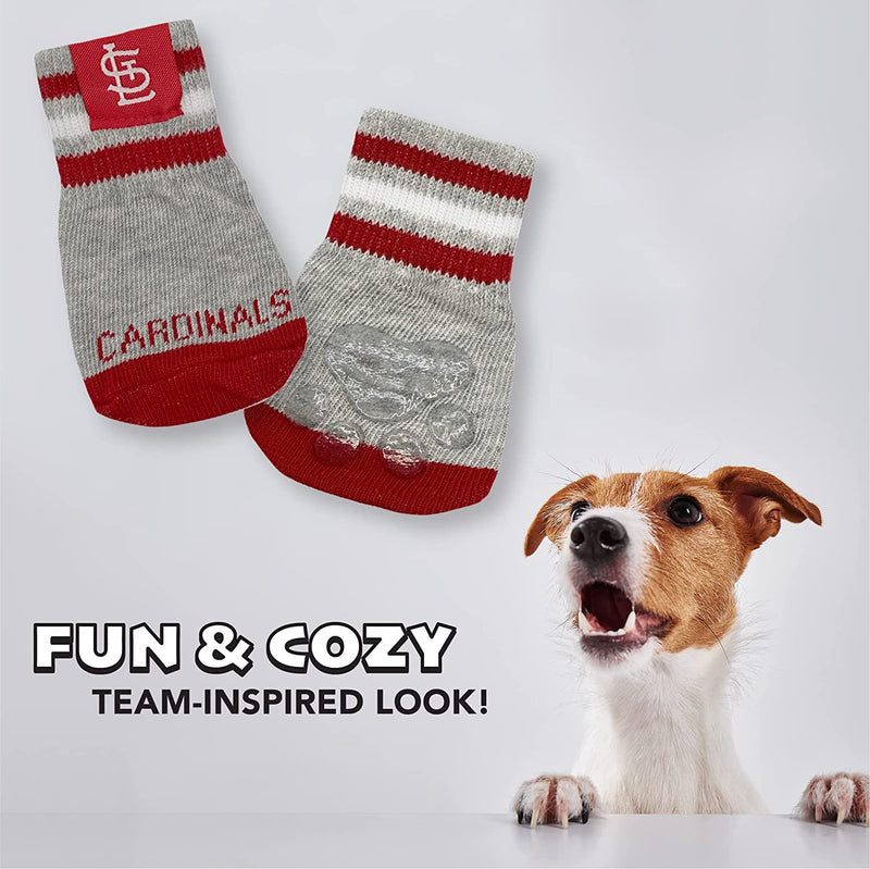 St Louis Cardinals Anti-Slip Dog Socks