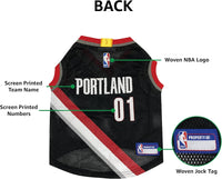 Portland Trail Blazers Pet Jersey
