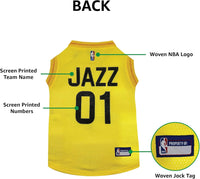 Utah Jazz Pet Jersey
