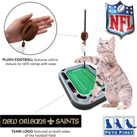 New Orleans Saints Football Cat Scratcher Toy