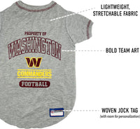 Washington Commanders Athletics Tee Shirt