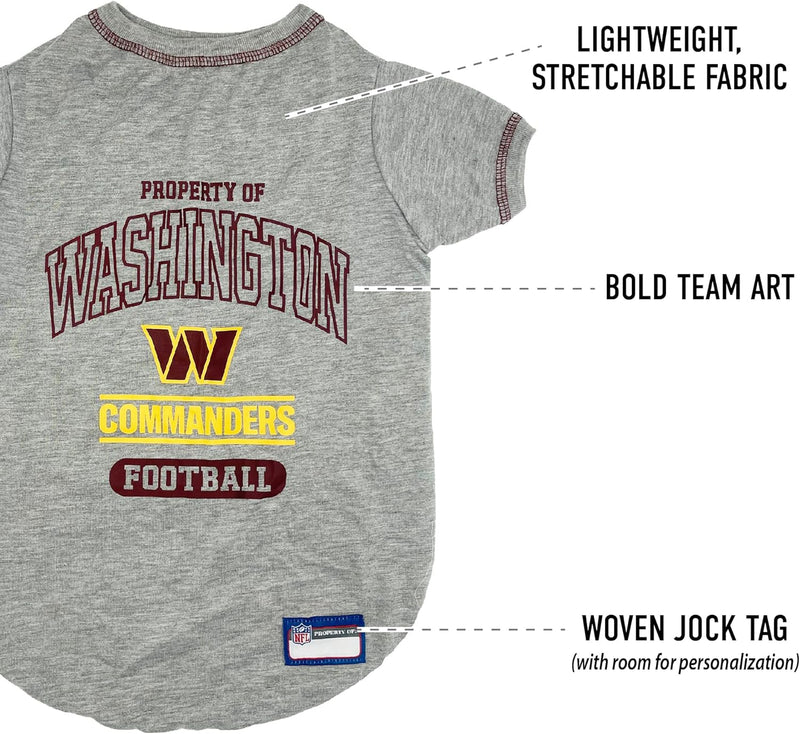 Washington Commanders Athletics Tee Shirt