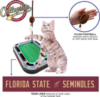 FL State Seminoles Football Cat Scratcher Toy