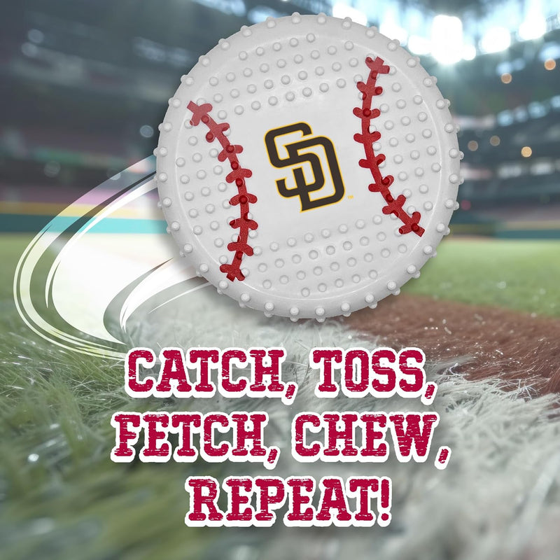 San Diego Padres Hard Nylon Baseball Chew Toy