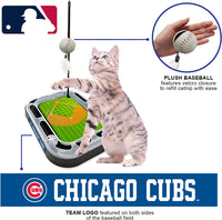 Chicago Cubs Baseball Cat Scratcher Toy