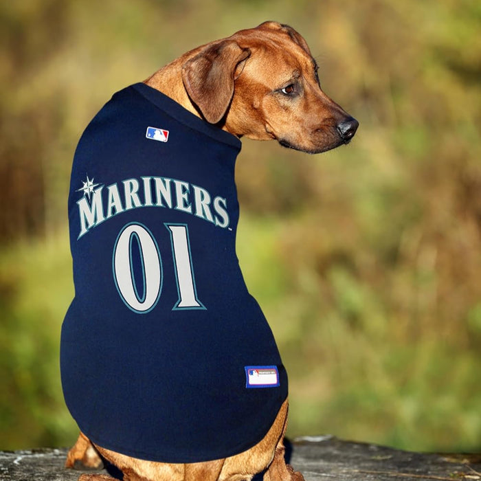 Seattle Mariners Pet Jersey - X-LARGE