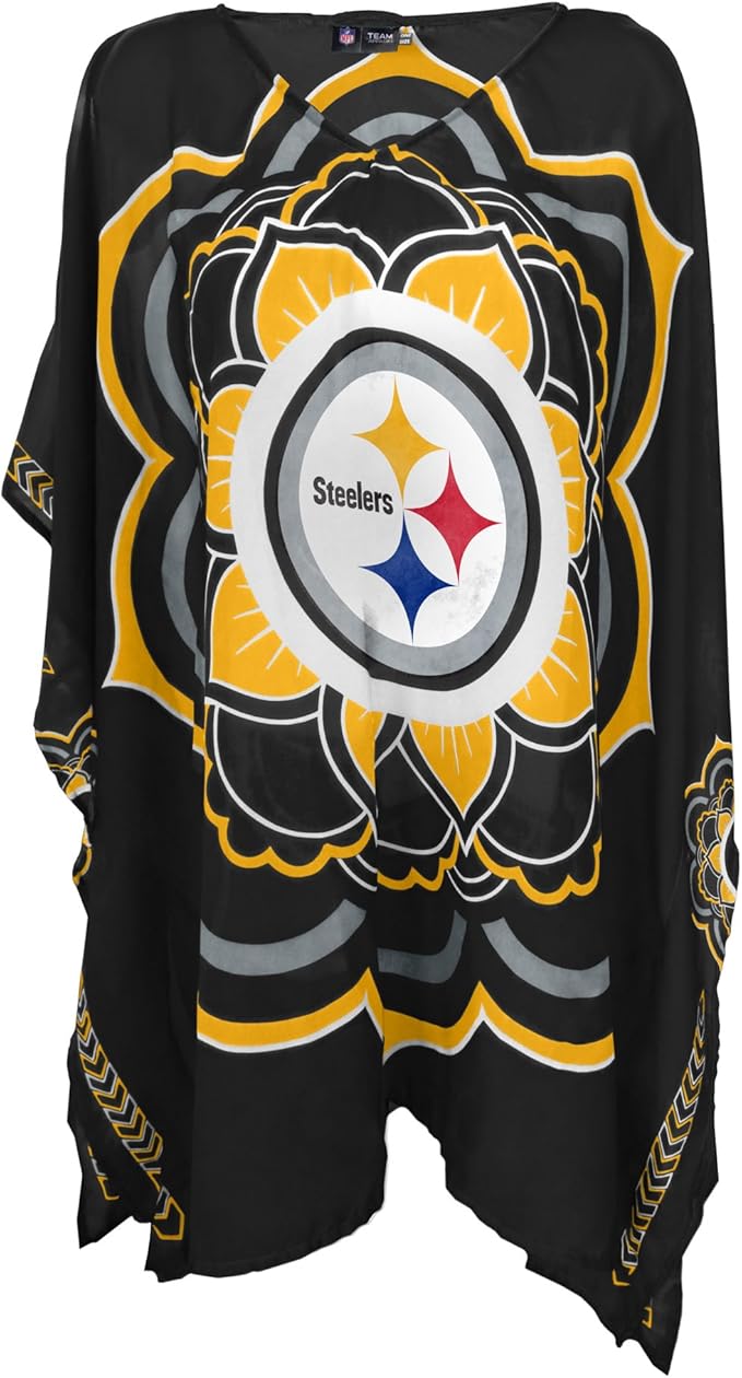 Pittsburgh Steelers Caftan Flower