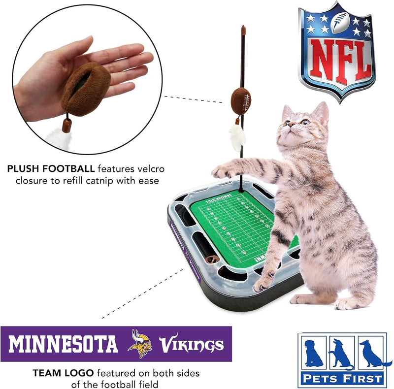 Minnesota Vikings Football Cat Scratcher Toy
