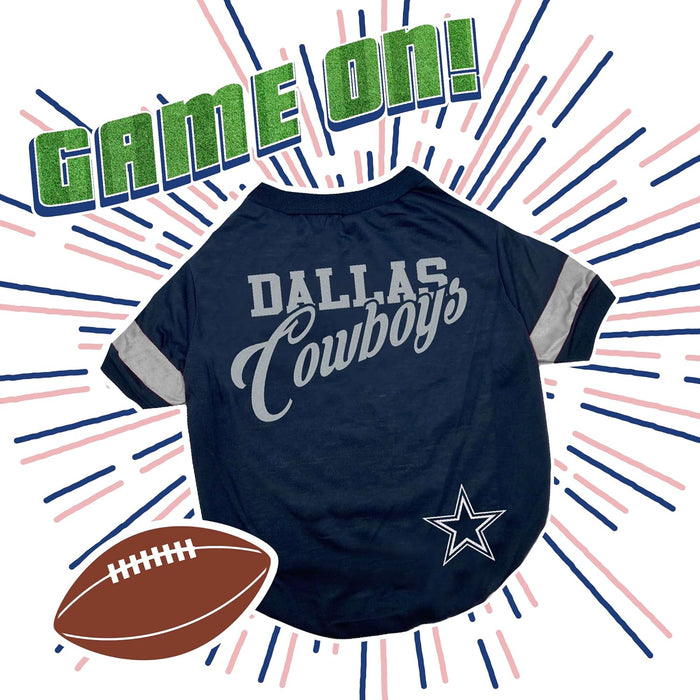 Dallas Cowboys Stripe Tee Shirt