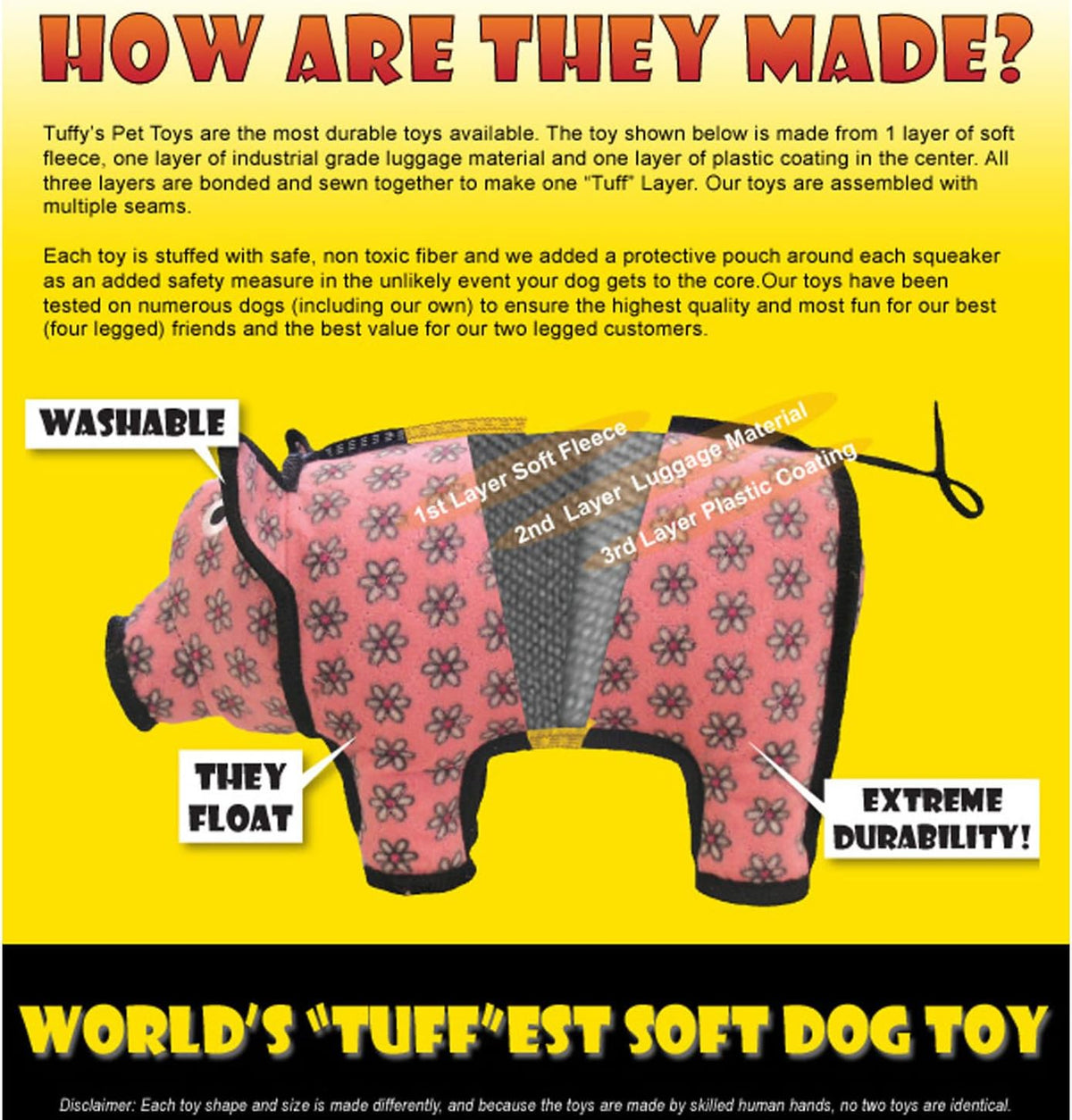 Tuffy Ultimate™ Tug-O-Gear Tough Toy