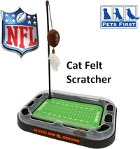 Cleveland Browns Football Cat Scratcher Toy
