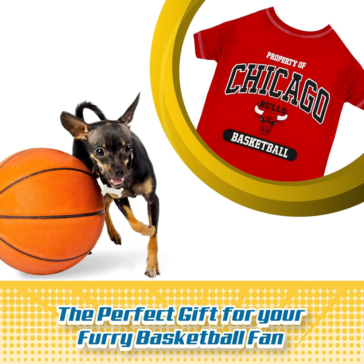 Chicago Bulls Athletics Pet Shirt
