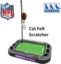 Minnesota Vikings Football Cat Scratcher Toy