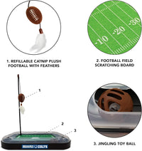 Indianapolis Colts Football Cat Scratcher Toy