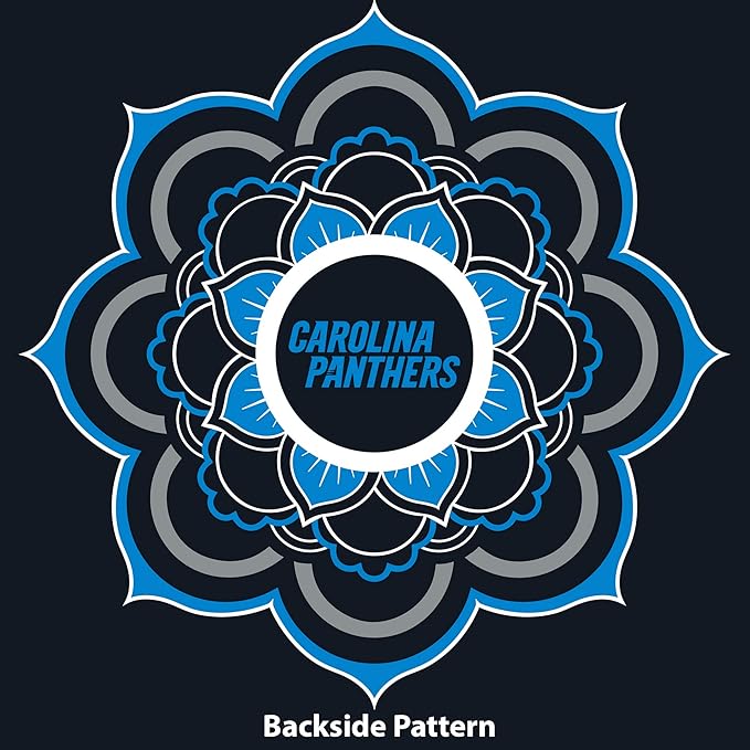 Carolina Panthers Caftan Flower