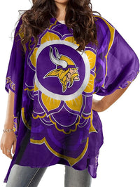 Minnesota Vikings Caftan Flower