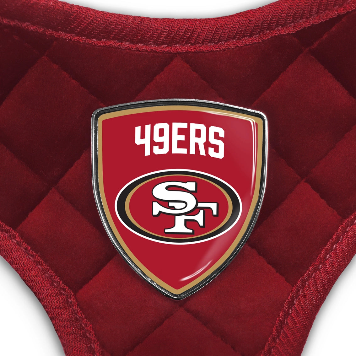 San Francisco 49ers Velvet Harness