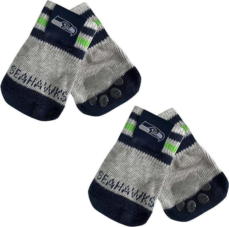 Seattle Seahawks Anti-Slip Dog Socks