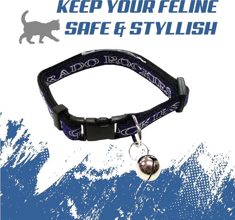 CO Rockies Cat Collar