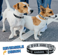 Las Vegas Raiders Reversible Dog Collar
