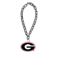 GA Bulldogs Pet Fan Chain