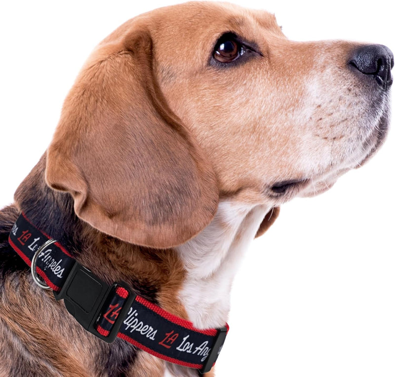 Los Angeles Clippers Dog Satin Collar or Leash