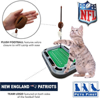 New England Patriots Football Cat Scratcher Toy