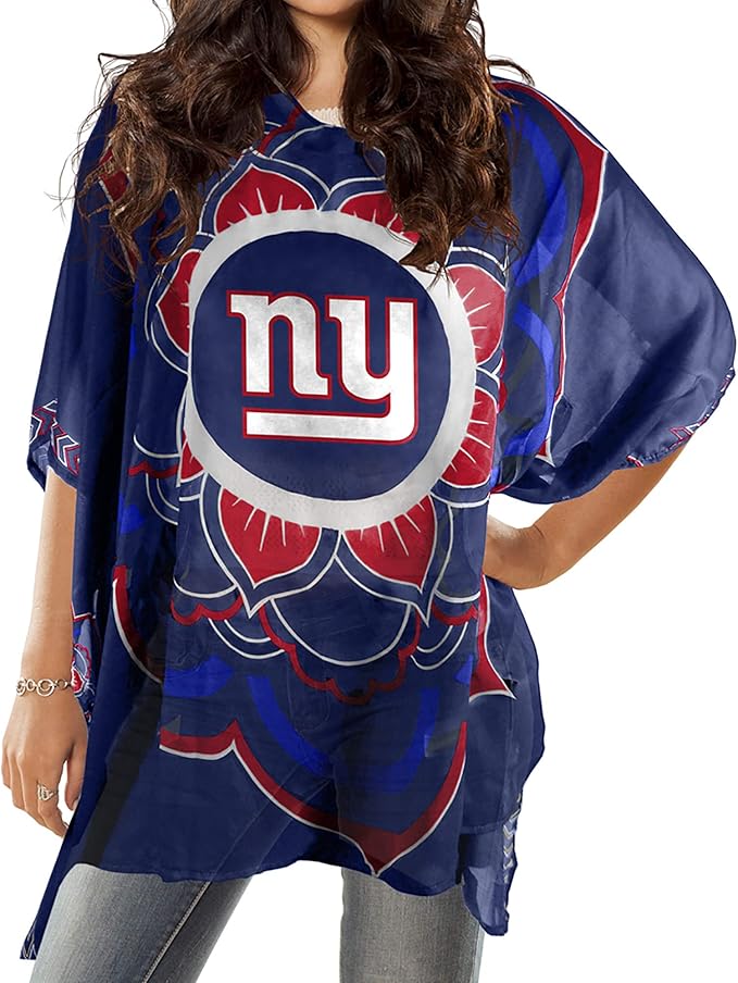 New York Giants Caftan Flower