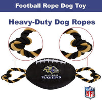 Baltimore Ravens Football Rope Toy