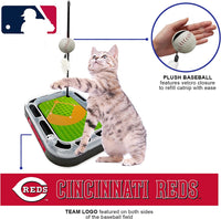 Cincinnati Reds Baseball Cat Scratcher Toy