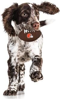 Cleveland Browns Hard Nylon Football Chew Toy