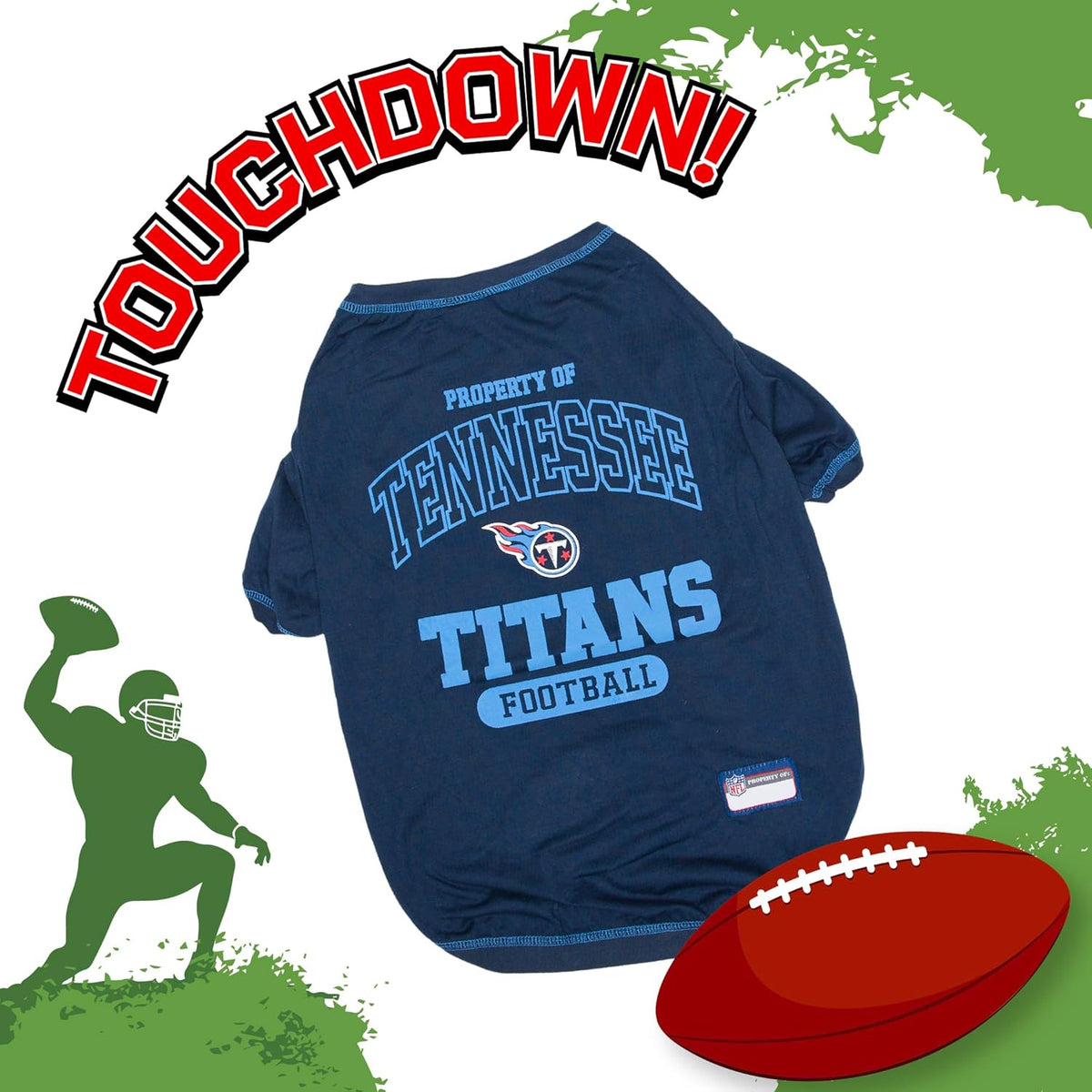 Tennessee Titans Athletics Tee Shirt