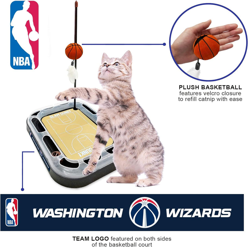 Washington Wizards  Basketball Cat Scratcher Toy