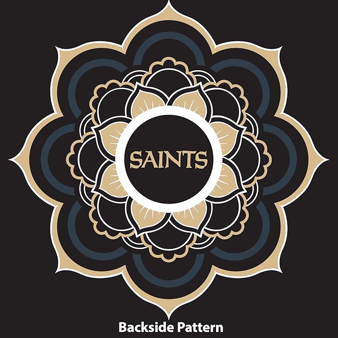 New Orleans Saints Caftan Flower