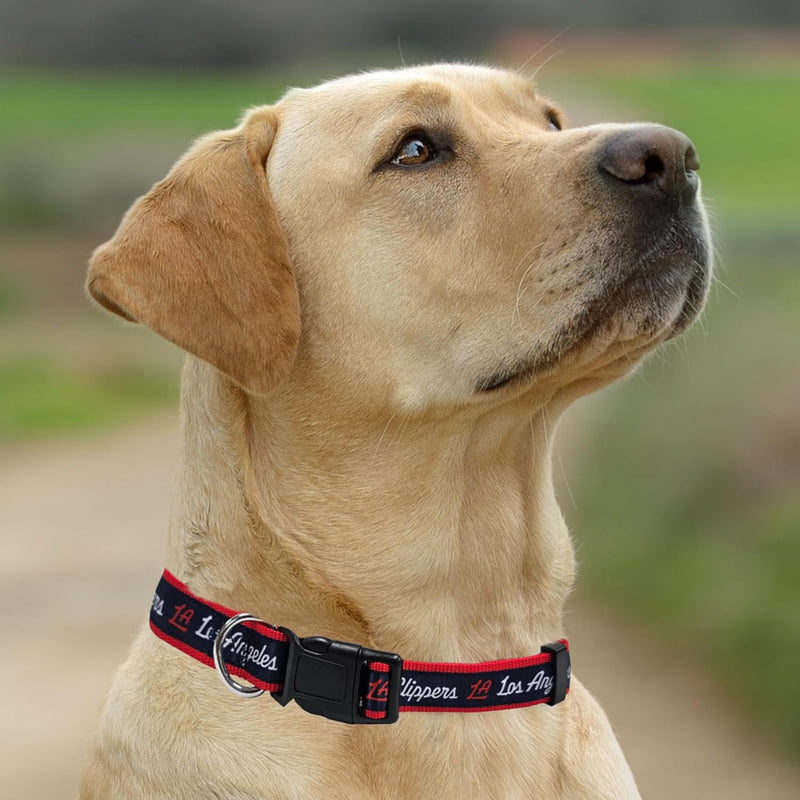 Los Angeles Clippers Dog Satin Collar or Leash