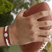 Pittsburgh Steelers Unisex Pebble Grain Bracelet