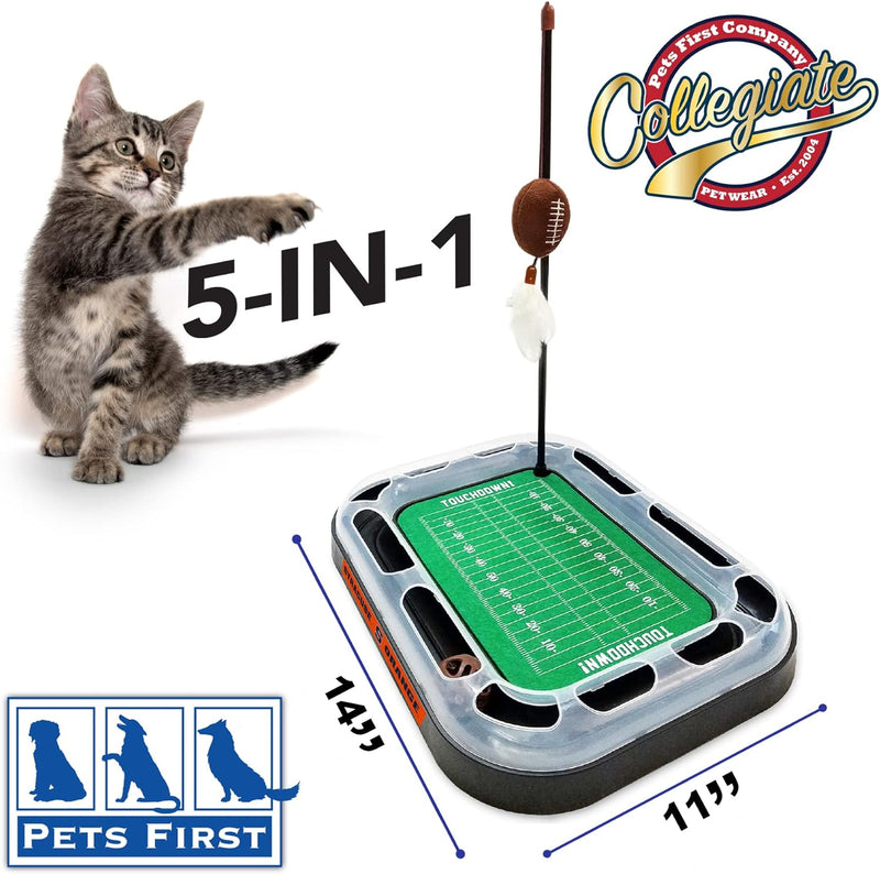 MIA Hurricanes Football Cat Scratcher Toy