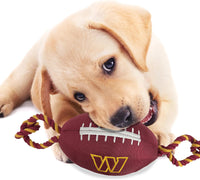 Washington Commanders Football Rope Toy