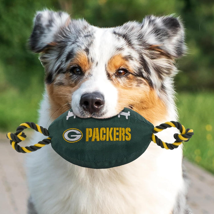 Green Bay Packers Football Rope Toys