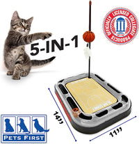IL Fighting Illini Basketball Cat Scratcher Toy