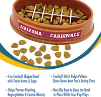 AZ Cardinals Football Slow Feeder Bowl