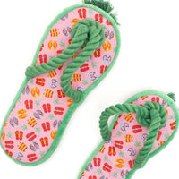 Flip Flop Rope Tough Toy