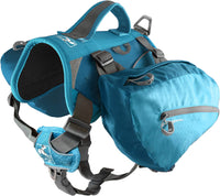 Kurgo Big Baxter Pet Backpack - Big Dogs - Coastal Blue